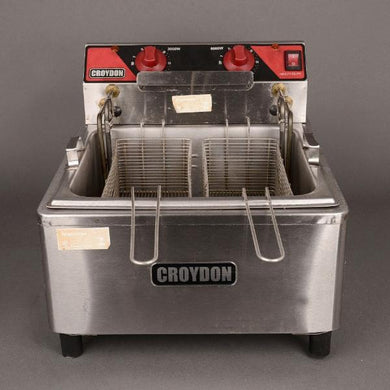 40640 Fritadeira óleo 2 cestas 12 l 220 V 8 kW