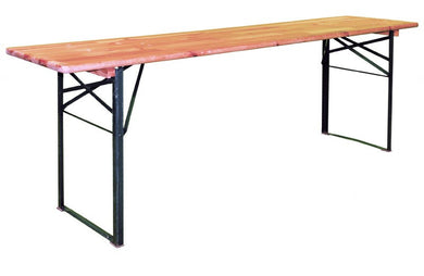50210 Mesa madeira dobrável 220 x 50 cm