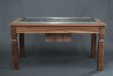 50214 Mesa fria rústica 170 x 100 cm 220 V